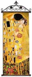 Obraz - Gustaw Klimt - olejny, ręcznie malowany 84x215cm
