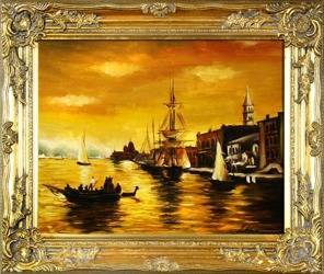Obraz - Marynistyka - olejny, ręcznie malowany 54x63cm