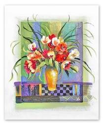 Obraz "Tulipany" ręcznie malowany 46x56cm