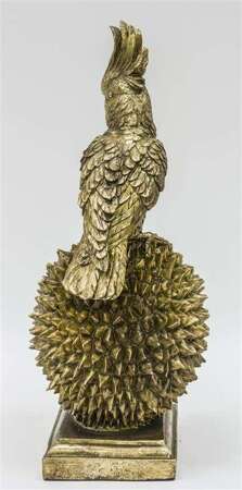 Art.Dekoracyjny Bond Złota Papuga 44x18cm
