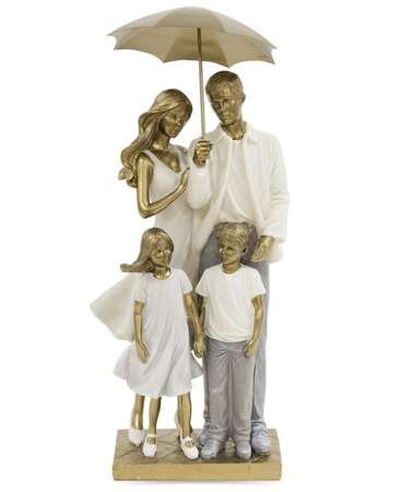 Figurka Rodzina Rzeźba Dekoracyjna na Prezent