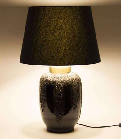 Lampa nocna Z Kloszem ceramiczna Stołowa