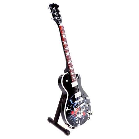 Mini gitara Guns N Roses z drewna mahoniowego