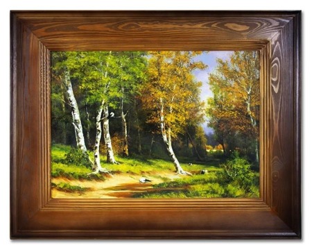 Obraz "Iwan Iwanowicz Szyszkin " ręcznie malowany 76x96cm