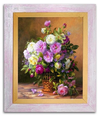 Obraz "Kwiaty" reprodukcja 27x32cm