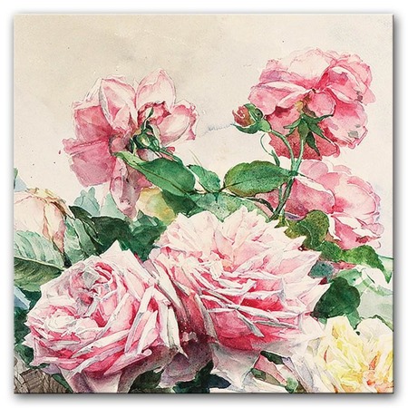 Obraz "Kwiaty" reprodukcja 30x30 cm
