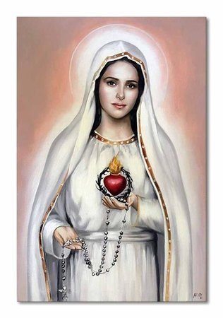 Obraz "Maryja" Ręcznie Malowany 60x90cm