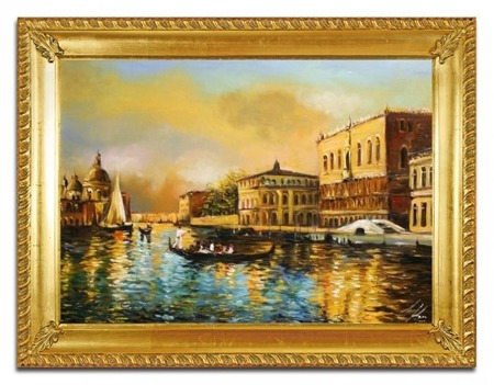 Obraz "Marynistyka" ręcznie malowany 63x84cm