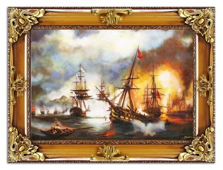 Obraz "Marynistyka" ręcznie malowany 85x115cm