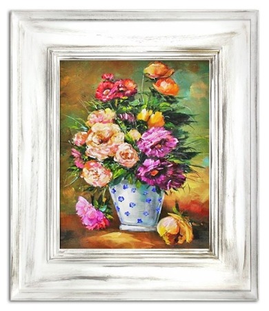 Obraz "Roze" ręcznie malowany 66x76cm