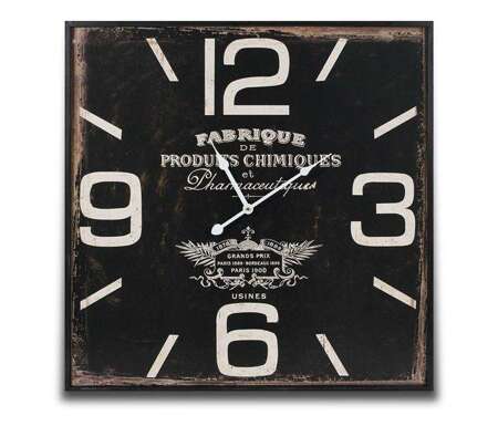 Zegar Wiszący Retro Kwadrat 59,5x59,5cm