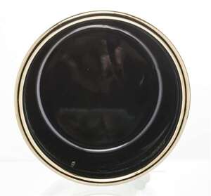 Osłonka ceramika dekoracyjna kolor czarny wys.10cm